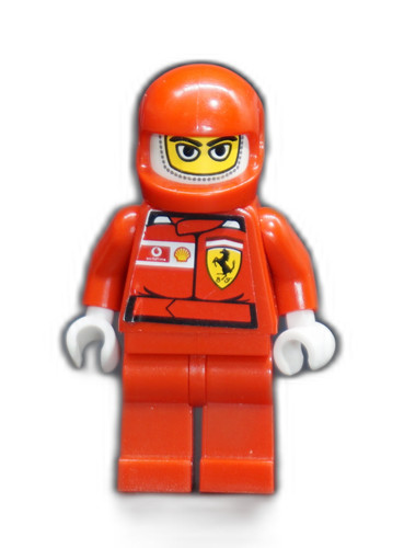 Lego figurine pilote course - figurine,