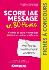 Le score IAE message en 80
