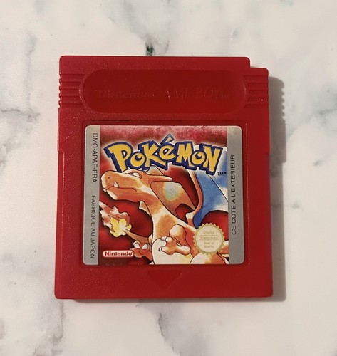 Pokemon version rouge game boy - game,