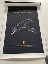 TOILE  .   Circuit de Spa-Francorchamps Circuit De Formule 1 Belgique