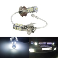 2 AMPOULES H3 25 SMD BLANC