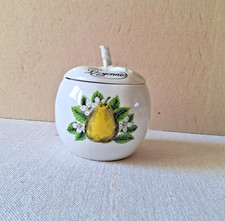 sucrier porcelaine d'Auteuil Les Fruits