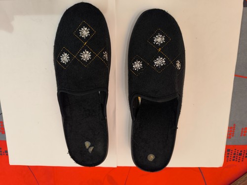 Chaussons noir pointure - , 39