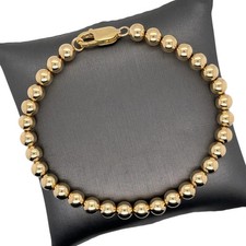 Italien 18K or Jaune Sur 6mm