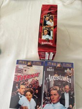 fims cassettes vhs studio classic deux films titanic plus anastasia