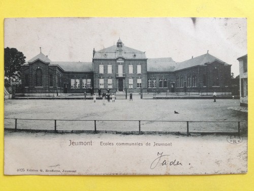 Cpa jeumont nord ecoles - 59,