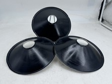 3 Abats Jour Aluminium Ancien