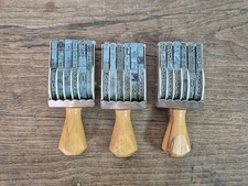 Lot De 3 Ancien Gros Tampons