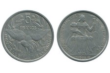 5 Francs Nouvelle Calédonie