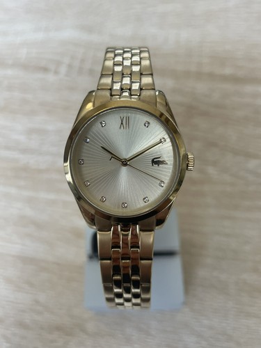 Montre femme lacoste dorée - montre,