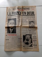 Journal La Montagne 11/11/1970