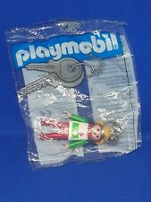 Porte clef PLAYMOBIL figurine chevalier neuf vintage 1991 rare geobra 