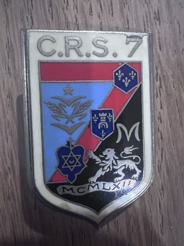Original militaire insigne crs - original,