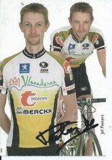 TDF    CYCLISME autographe " PEETERS  JEF    team  VLAANDEREN 2003