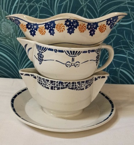Saucières ancienne décor - 3,