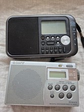 Rare lot de 2 radios SONY ICF-M260L + POSS PSPOR334 RDS FM SW MW LW