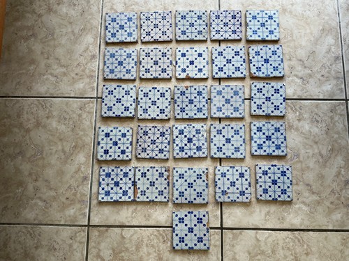 Lot carreaux faience - lot,