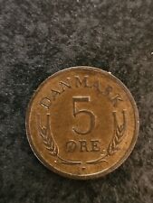 Pièce Danemark 1966 5 Ore