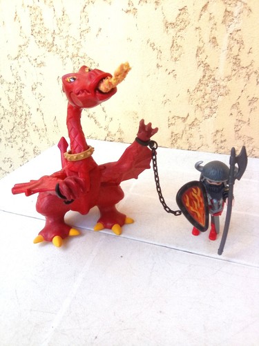 Playmobil dragon rouge et - playmobil, le