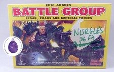 EMPTY BOX, BOITE VIDE,  40K, Battle Group, Epic, Jim Burns, Art, Painting, Cover