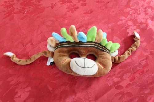 Masque peluche indien - masque,