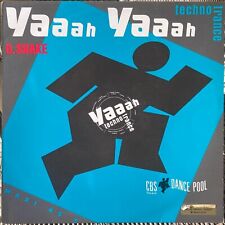 Maxi 45t D. Shake - Yaaah (Techno Trance) - 12" - 1990
