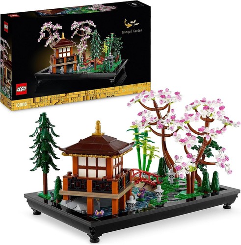 Lego icons jardin paisible - lego, le