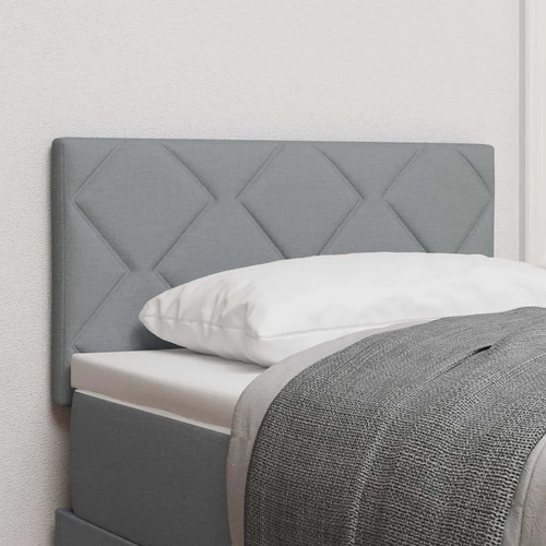 Tête lit tissu capitonnée - de,