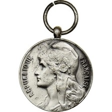 France, Industrie-Travail-Commerce, Médaille, 1964, Très bon état, Bronze