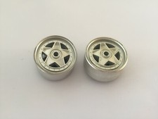 Lot x2 jantes avant pièce détachée miniature Ferrari f40 1/18 1/18e burago