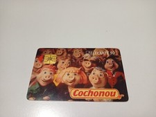 carte téléphonique COCHONOU - 12 600 exemplaires - 01-93 