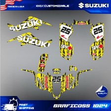 LTZ 400 suzuki wrap graphics stickers kit decals atv quad 2003 - 2008