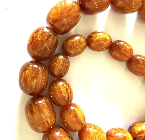 Collier perle lucite - collier,