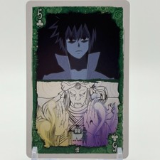 Cartes à jouer Naruto Shippuden #5 Sasuke Naruto Jump Anime Japonais Rare Vin...