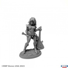 1 x ASTRID ELF BARD - BONES REAPER figurine miniature rpg jdr chronicler 30131