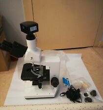 Microscope trinoculaire à fond noir avec camera HDMI 