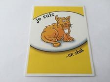 Carte je suis un chat pièce détachée Devine tête la réponse est sur ma tête