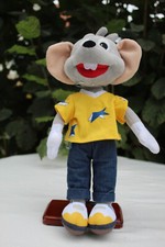 Peluche Doudou souris Ed Euromaus T-shirt Jaune Europa park