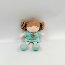 Doudou et compagnie poupée fille bleu Les Demoiselles de doudou - 34785