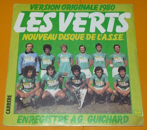 Football saint etienne - saint-etienne, 1980
