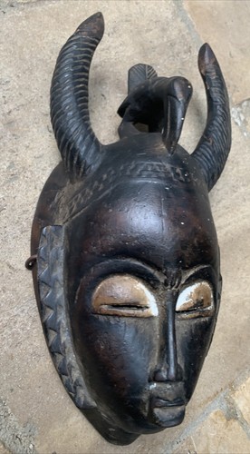 Masque yaoure calao cote - masque,