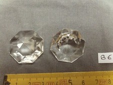 Pampille de lustre en verre