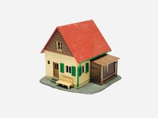 Maison de Campagne avec Banc et Remise en Bois - Pola - Maquette - Echelle HO