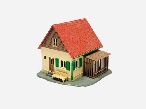 Maison campagne avec banc - maison,