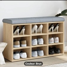 Banc A Chaussures Chêne 