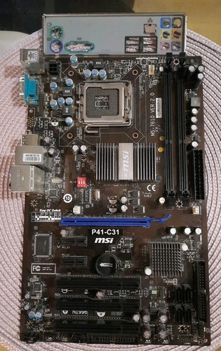 Carte mère msi p41 c31 - mère,