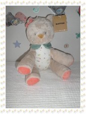 Doudou Peluche Chat Mila Beige