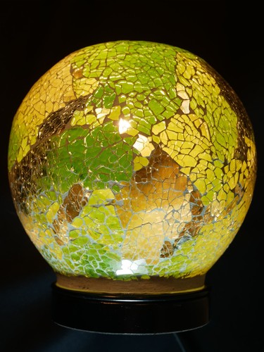 Belle lampe pâte verre - belle, de