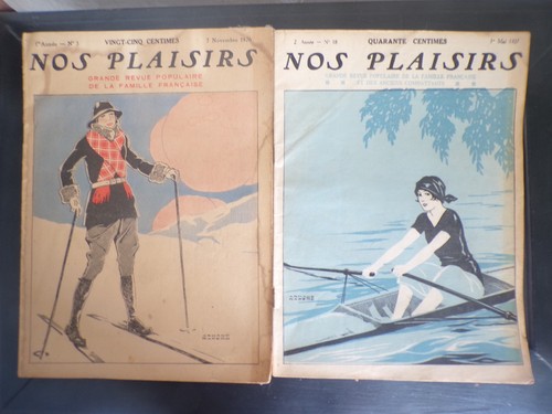 Revues anciennes nos plaisirs - anciennes,