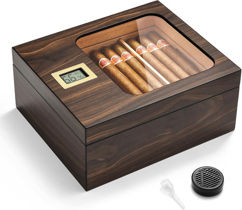 Cigar humidor modern glass - humidor,,